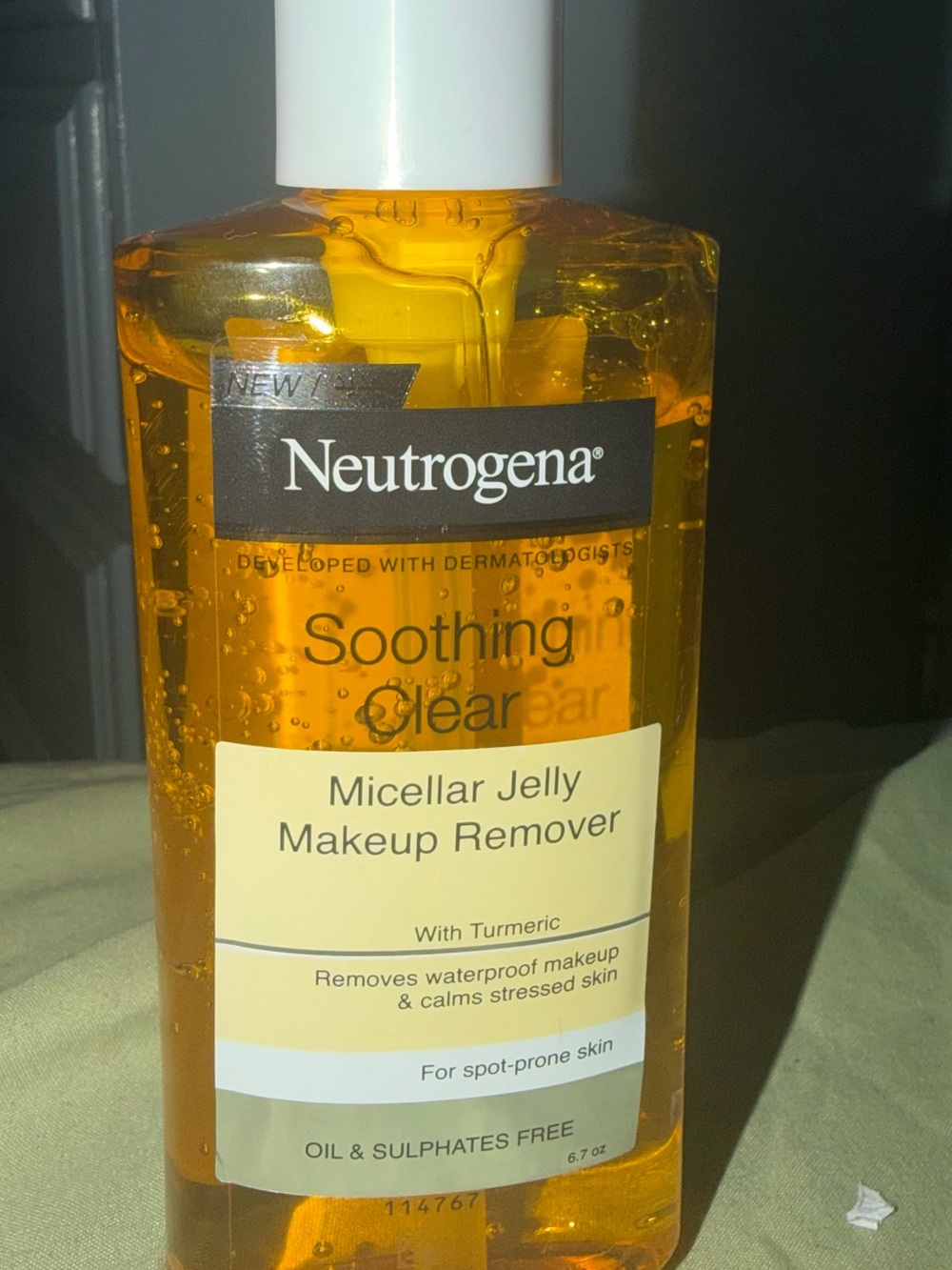 Neutrogena Micellar Jelly Makeup Remover - Orange and White